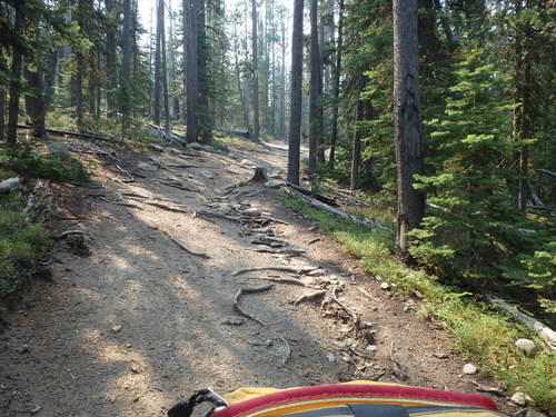 GDMBR: Ride, walk, ride, walk ...